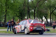 Rallye Český Krumlov: Tuček / Dufek - Mitsubishi Lancer EVO IX